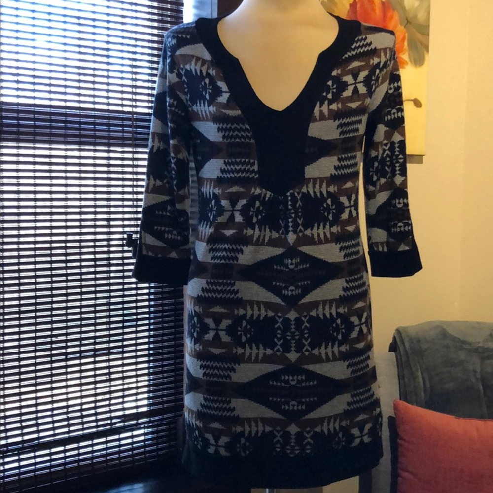 Young at Heart sweater dress/tunic; Sz M